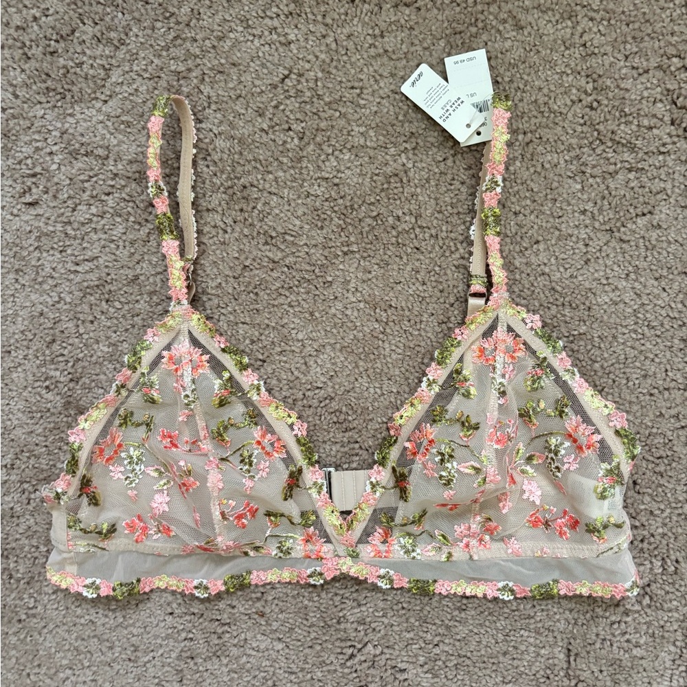 Aerie Floral Bralette
